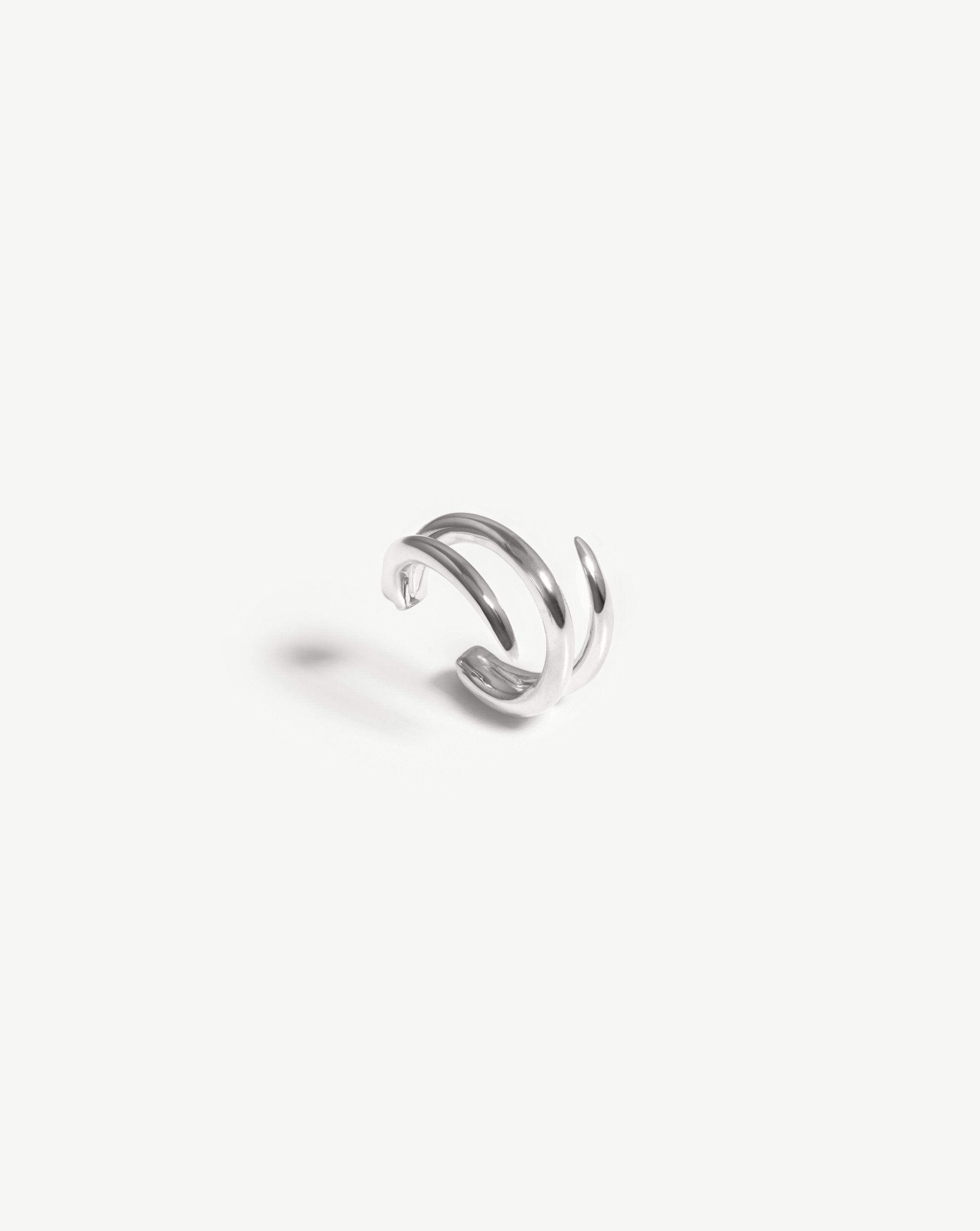 Gold Plated Claw Ear Cuff for Pierced or Non-Pierced Ears | Lacuna