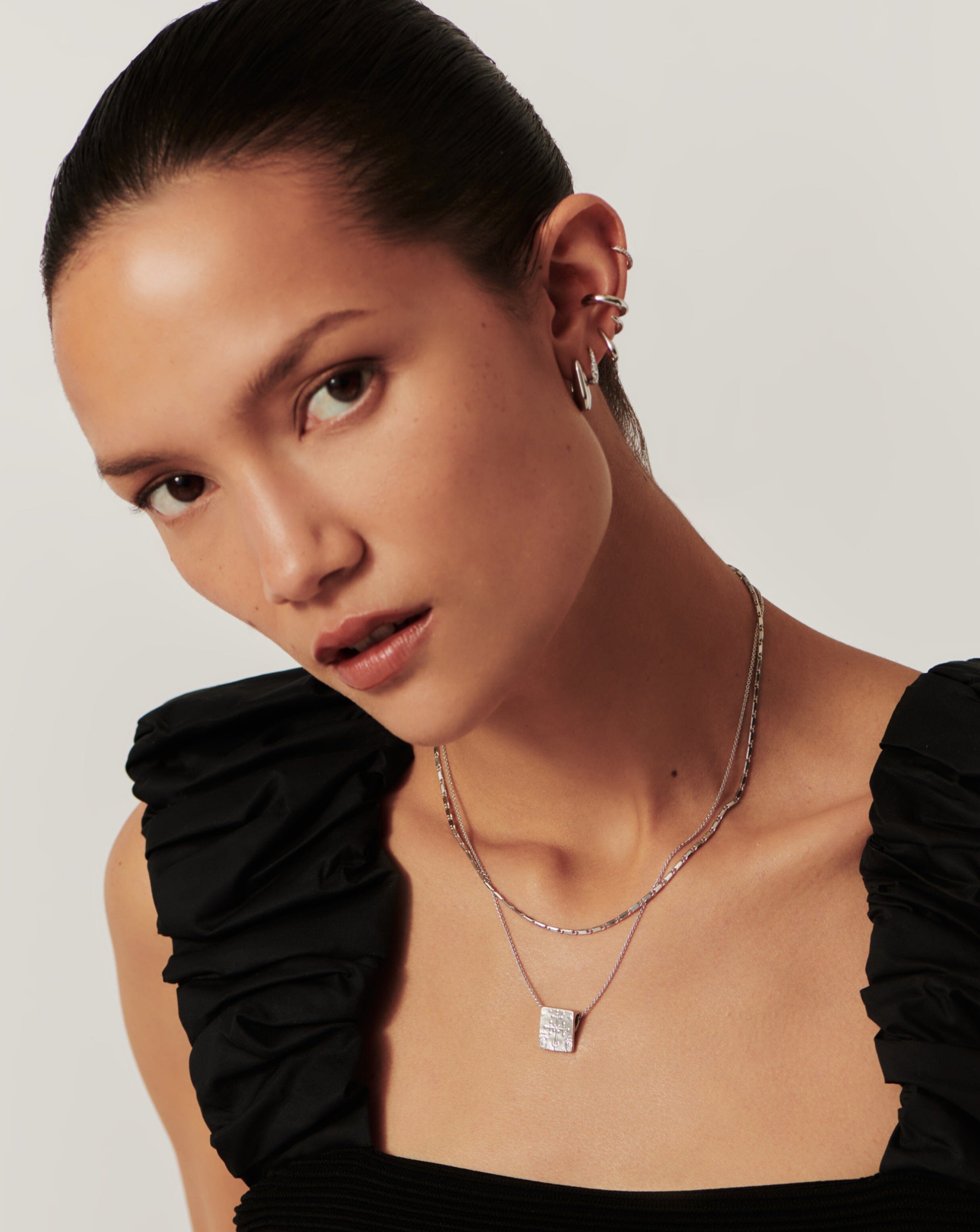 Delicate Sterling Silver Link Chain Necklace | Lucy Williams Horizon
