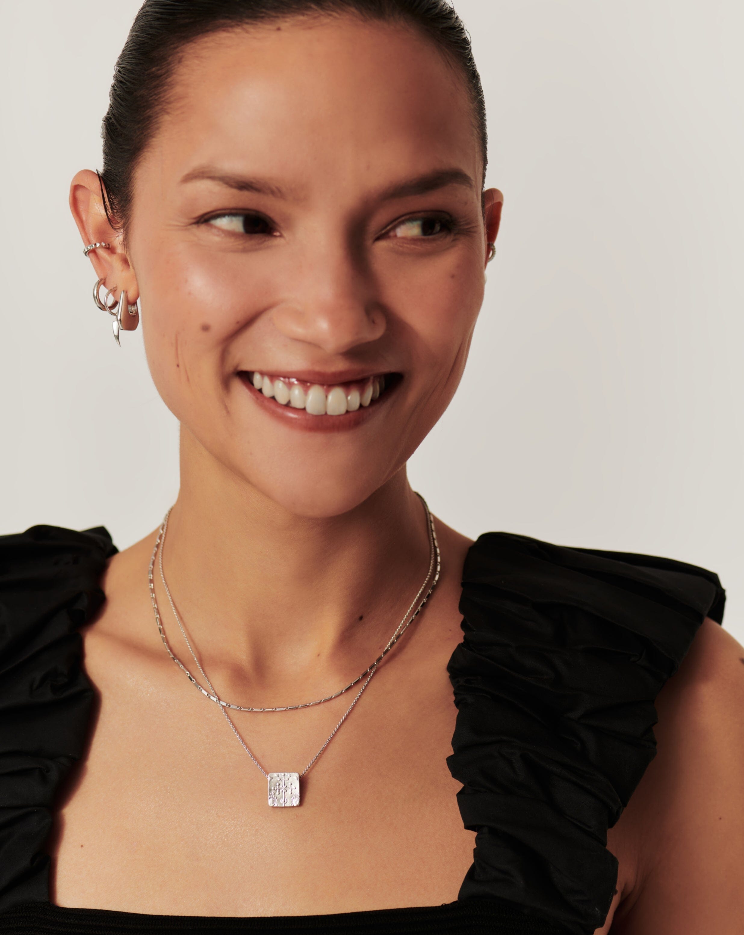 Delicate Sterling Silver Link Chain Necklace | Lucy Williams Horizon
