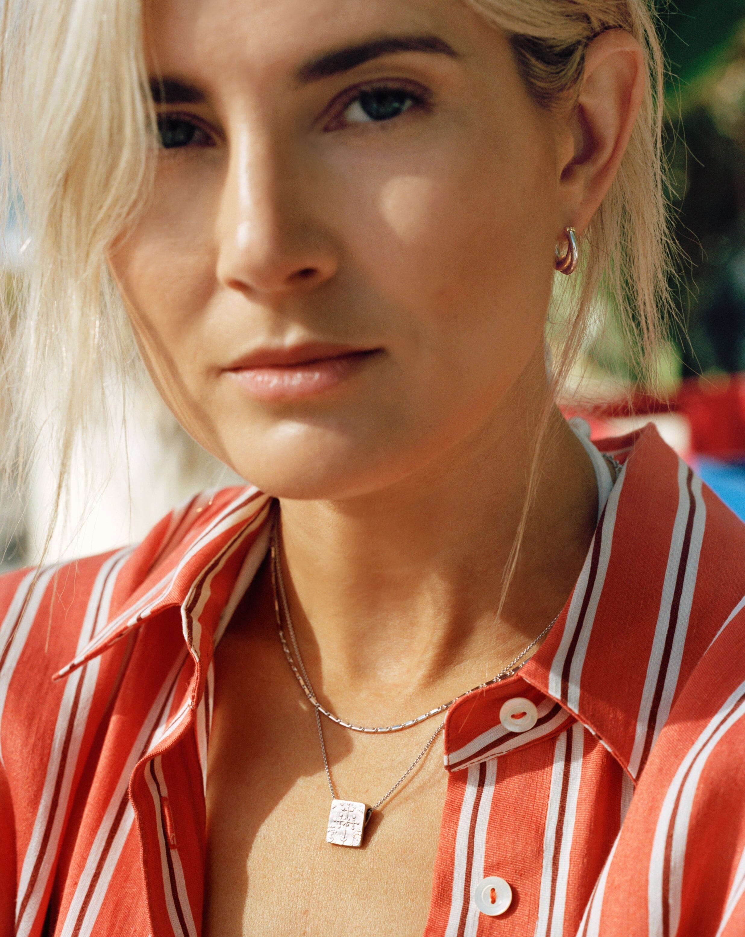 Delicate Sterling Silver Link Chain Necklace | Lucy Williams Horizon