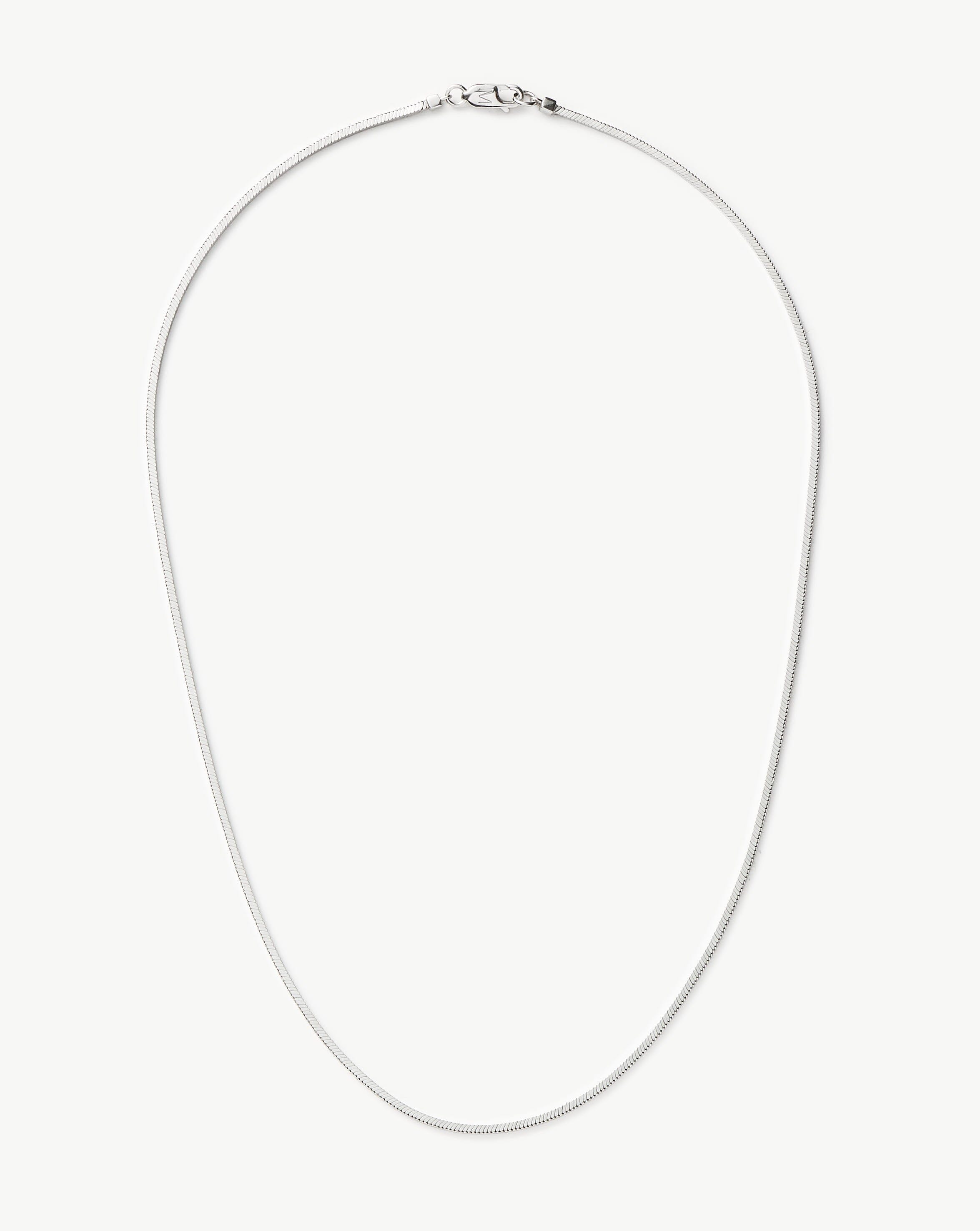 Gold Plated Snake Chain Necklace for Layering | Lucy Williams