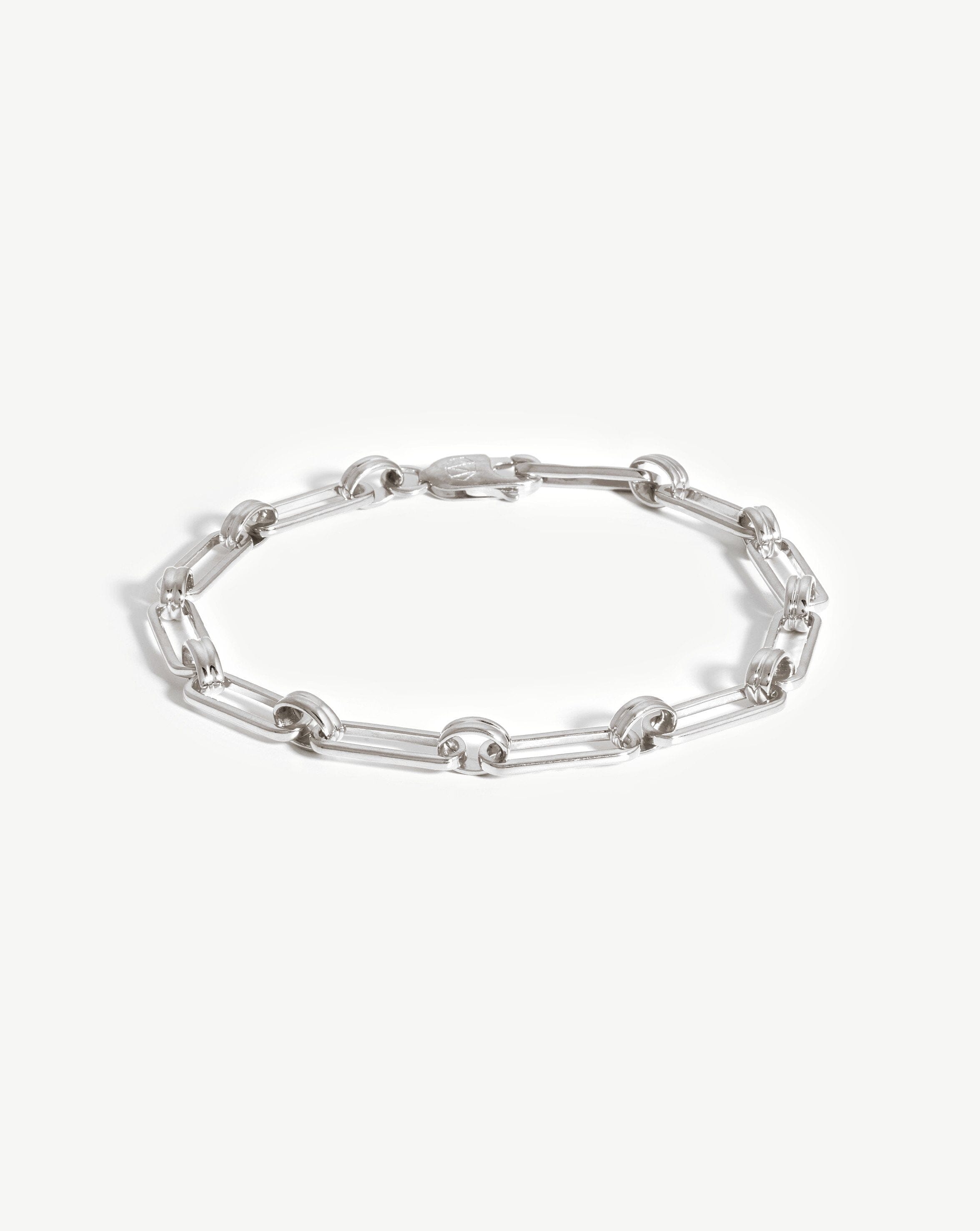 Silver Plated Chain Bracelet for Layering | Aegis Armor Style