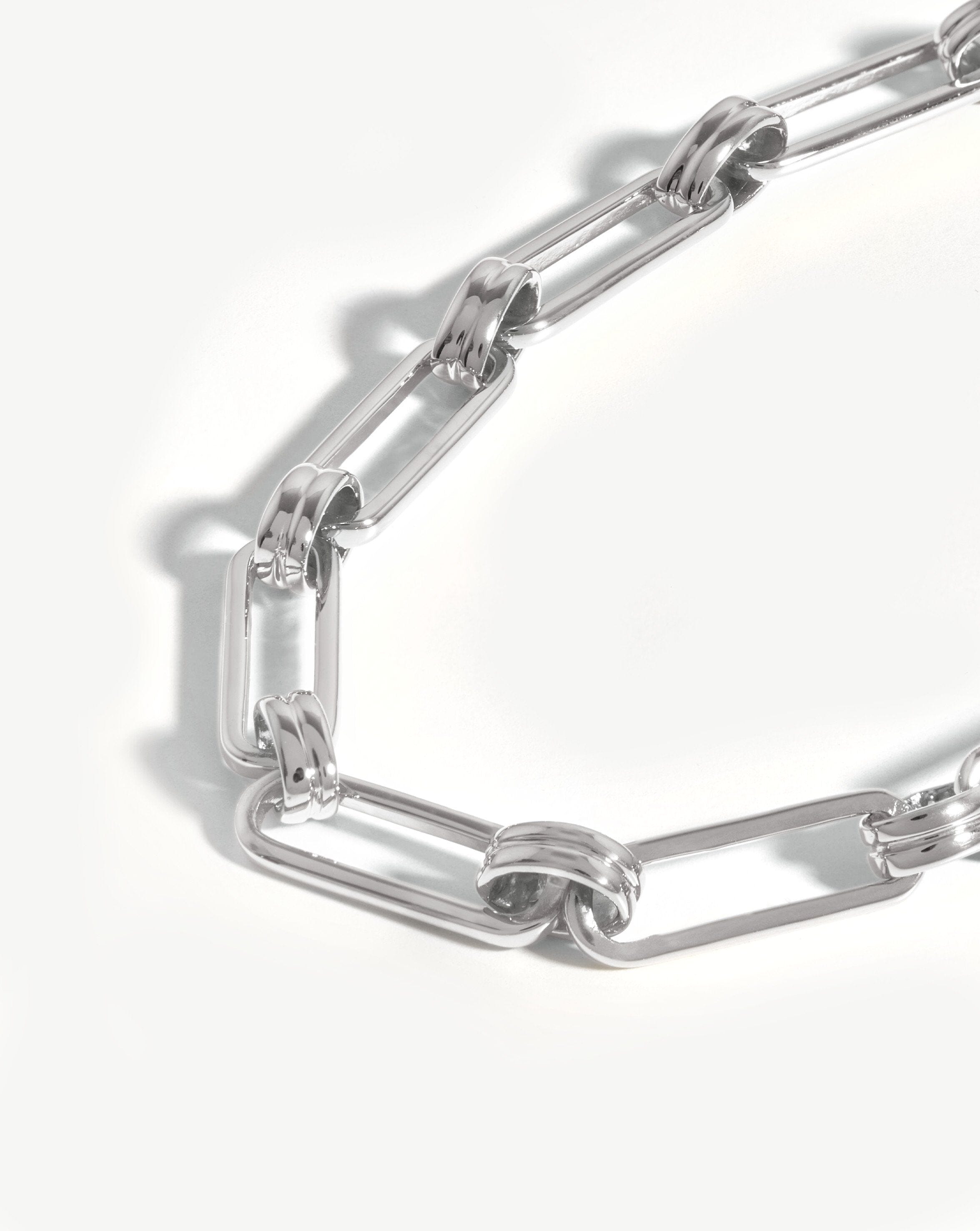 Silver Plated Chain Bracelet for Layering | Aegis Armor Style