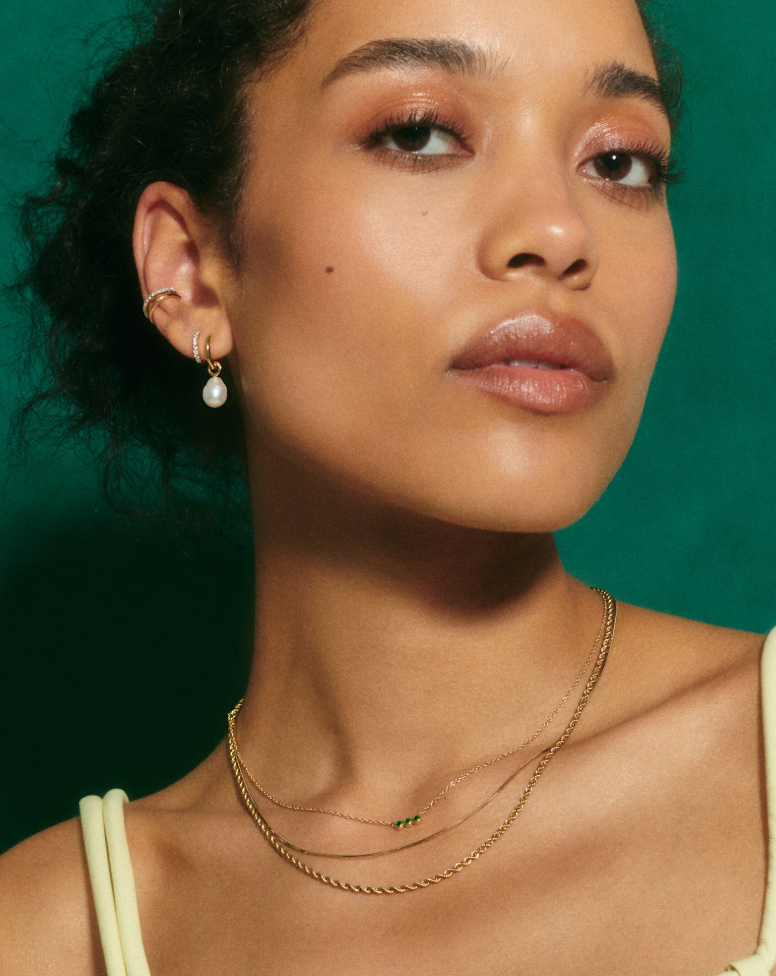Solid Gold Rope Chain Necklace | Handcrafted 14K Italian Design