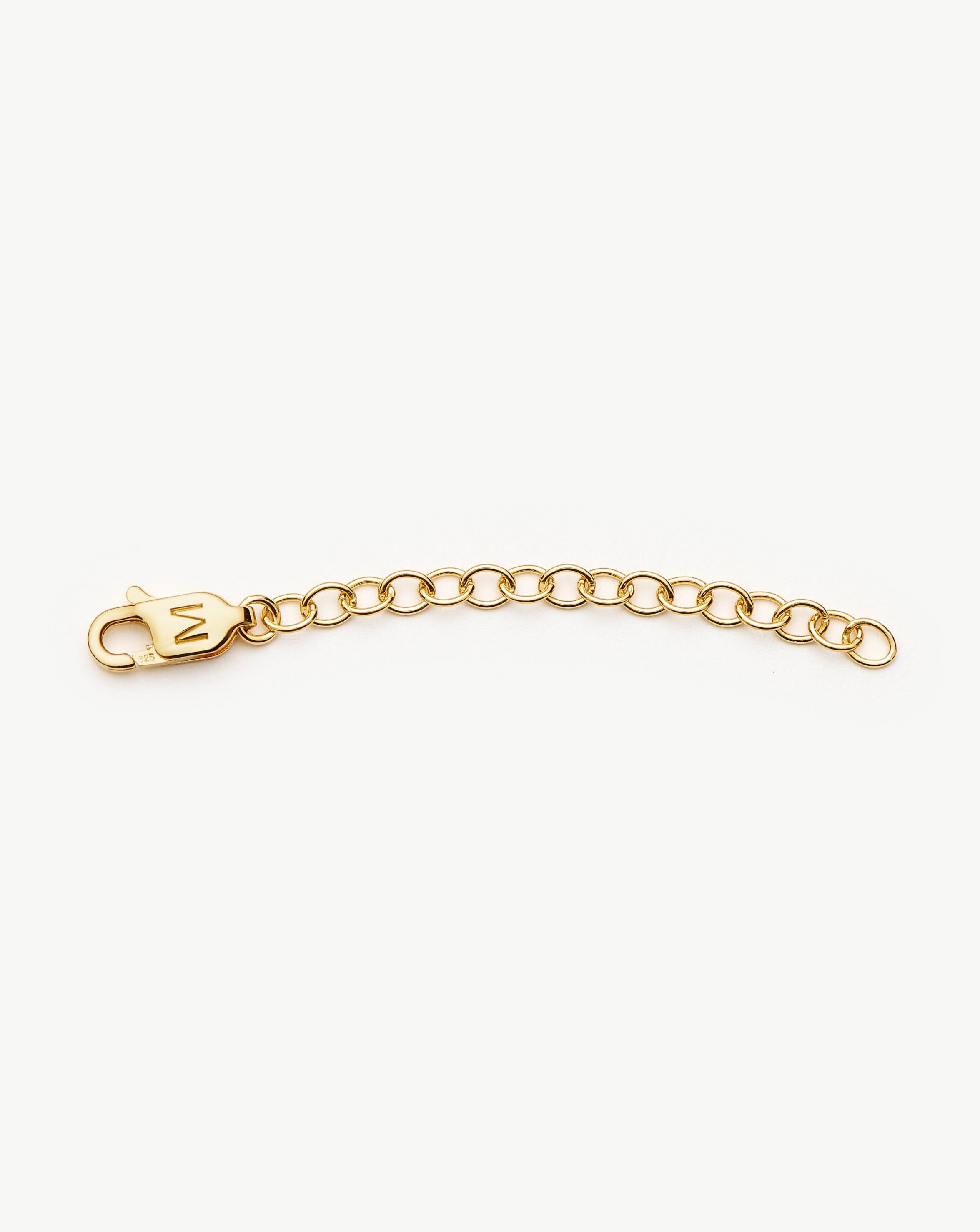 Adjustable Gold Necklace Extender for Layering | 18k Recycled Gold Vermeil