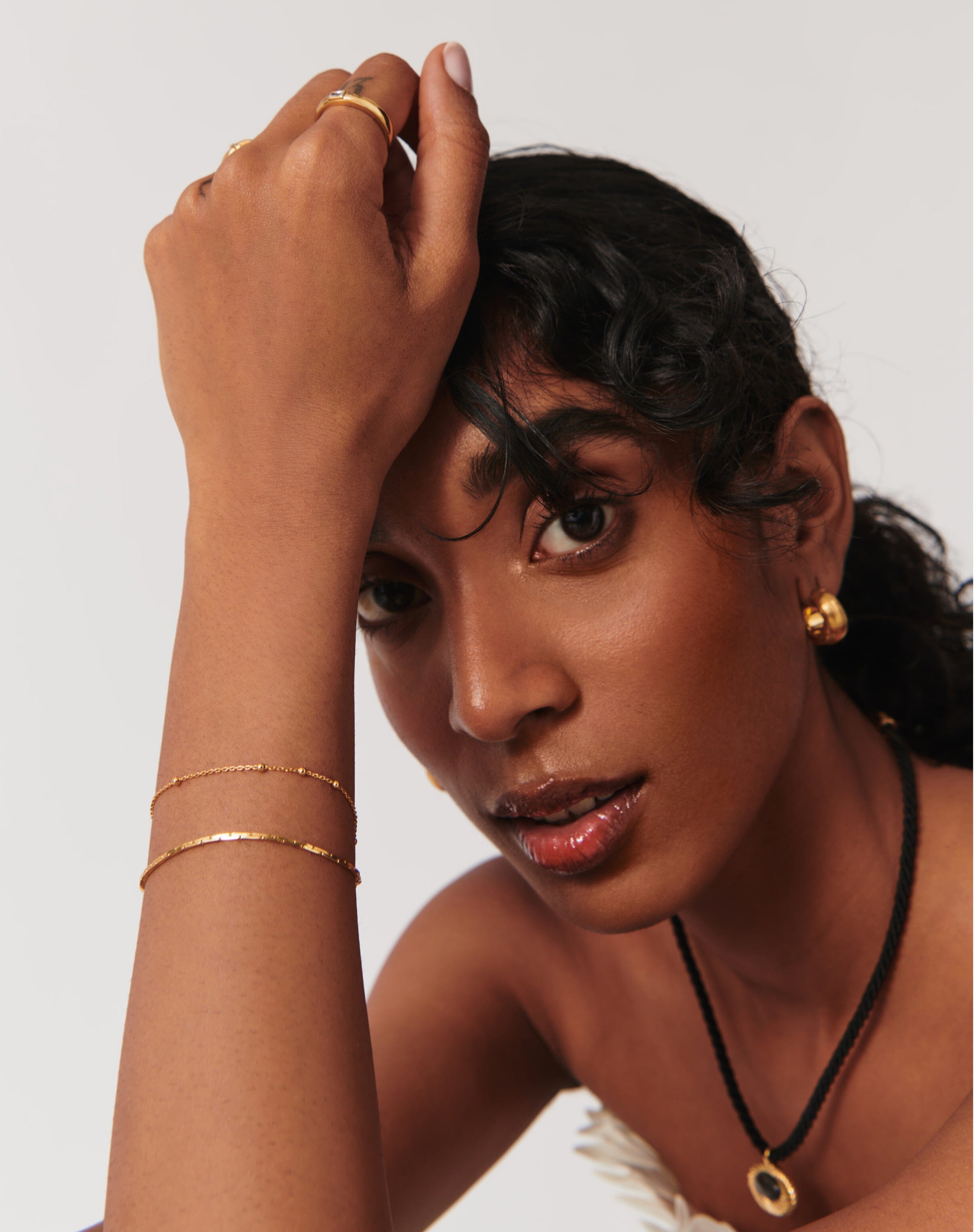 Delicate Orb Chain Bracelet in Recycled Gold Vermeil | Minimalist Jewelry