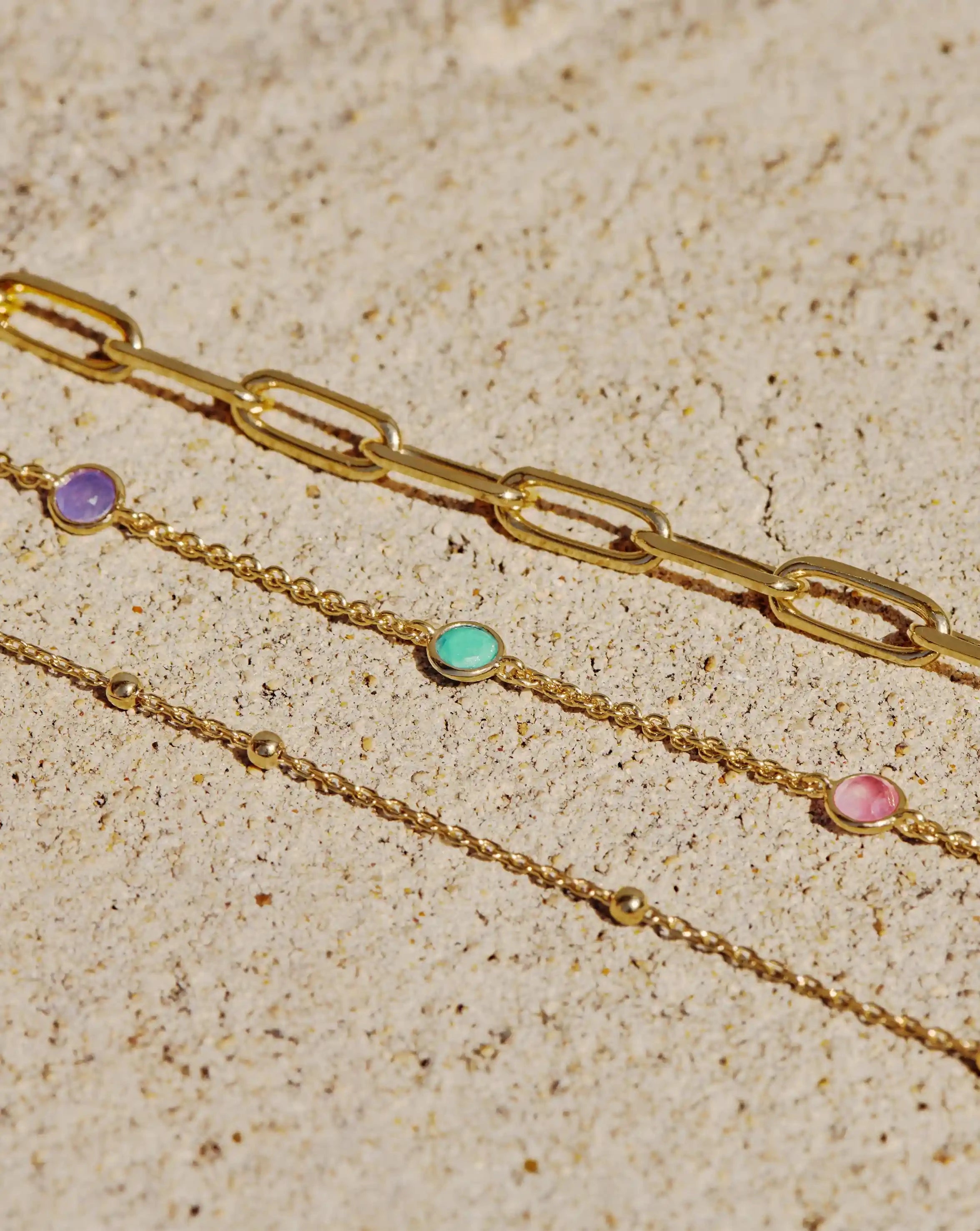 Delicate Orb Chain Bracelet in Recycled Gold Vermeil | Minimalist Jewelry