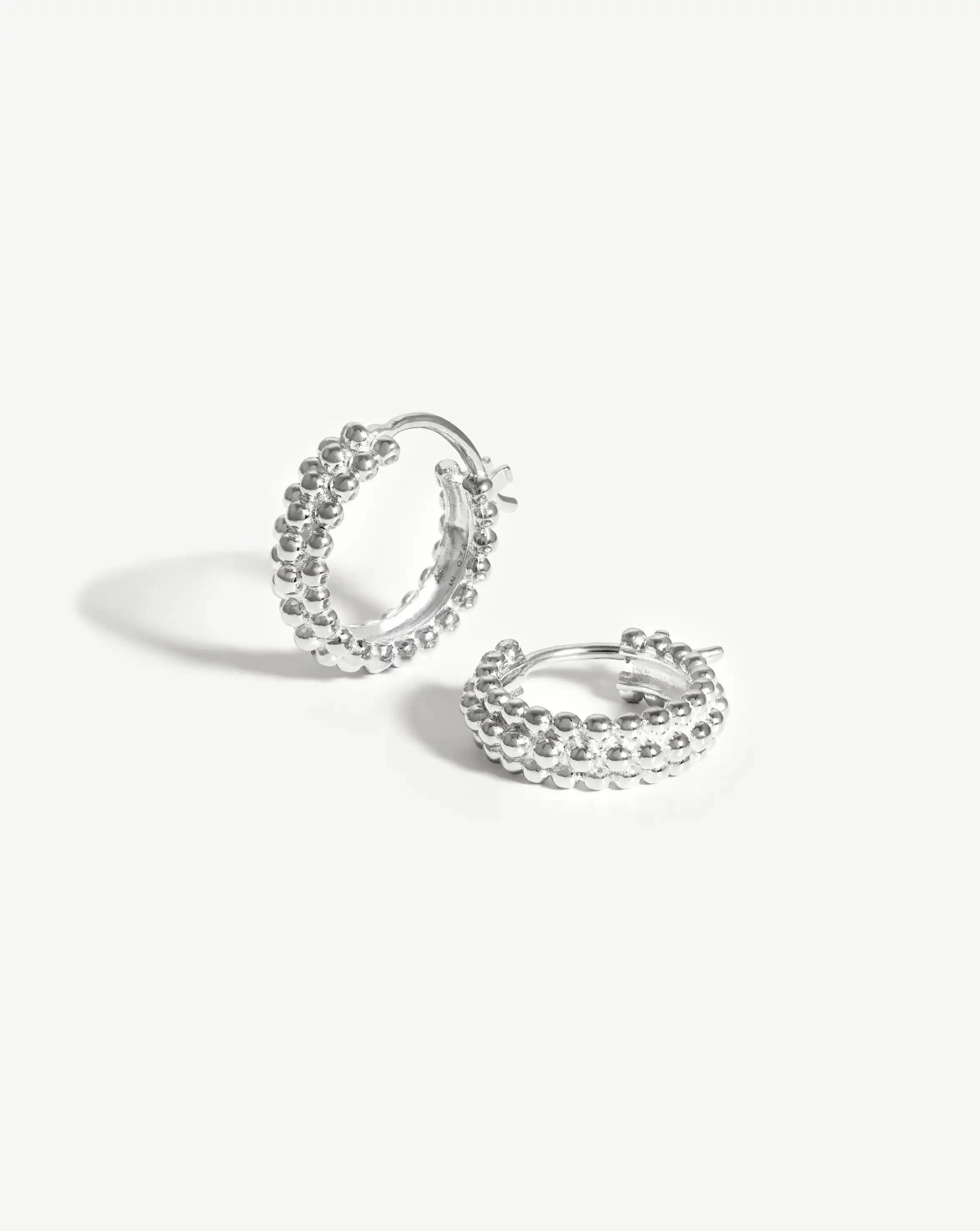 Mini Gold Hoop Earrings for Small Lobes | 18k Gold Plated Vermeil