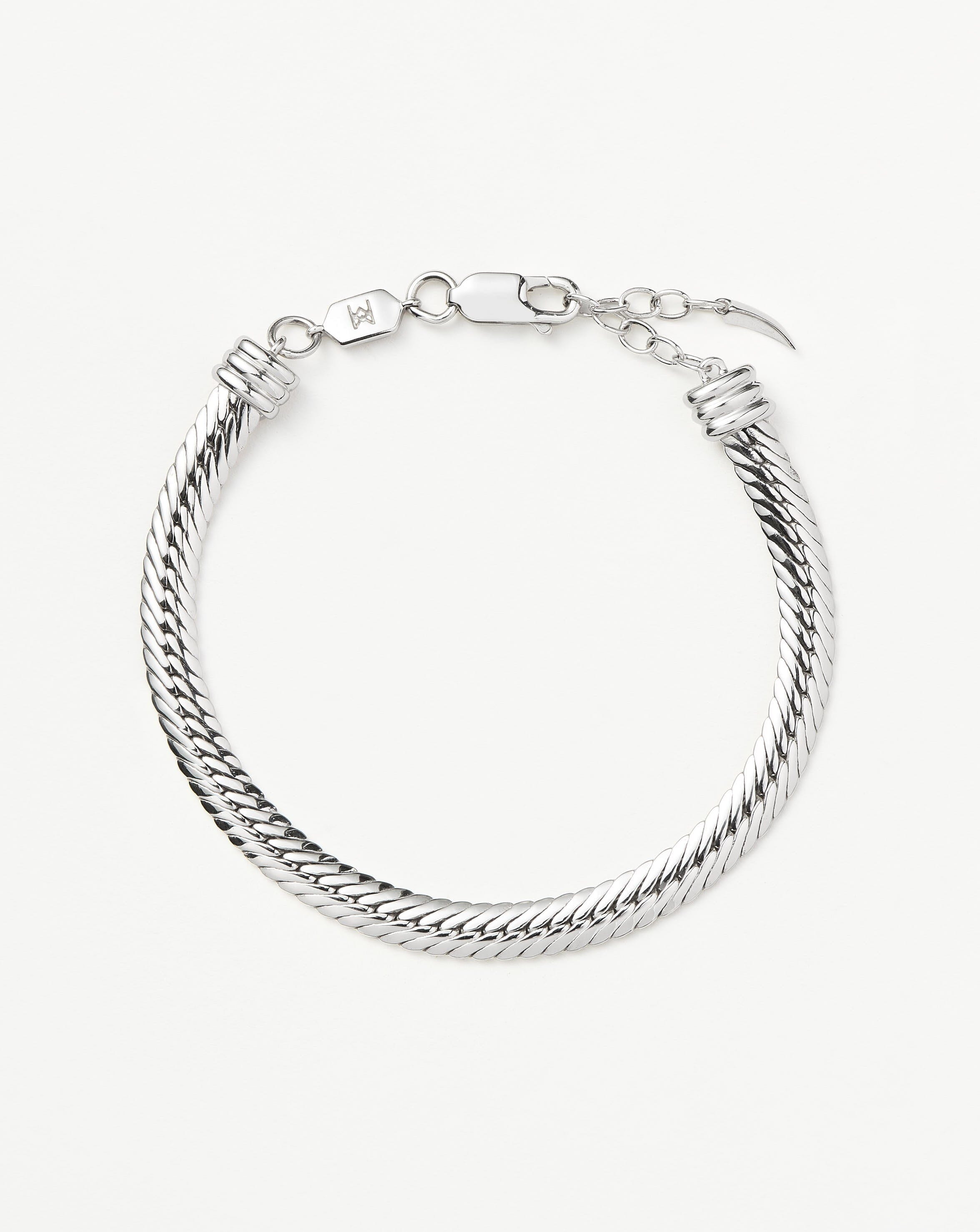 18k Gold Plated Snake Chain Bracelet | Camail Jewelry