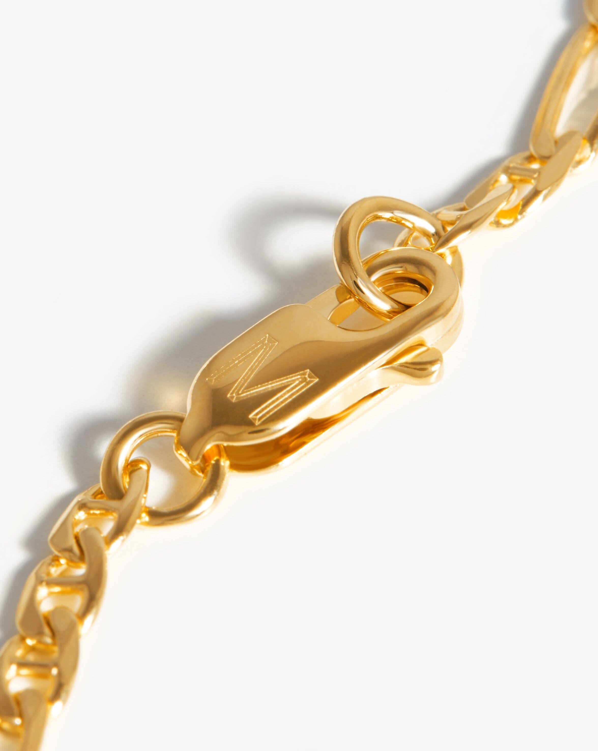 Vintage-Inspired Gold Plated Chain Bracelet for Men | Filia